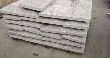 梅州芝麻白蘑菇石，自然面