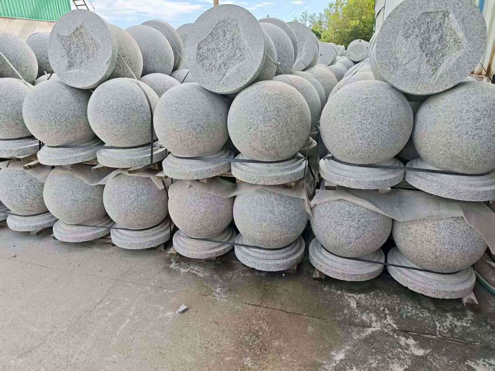 梅州圆球石球挡车球