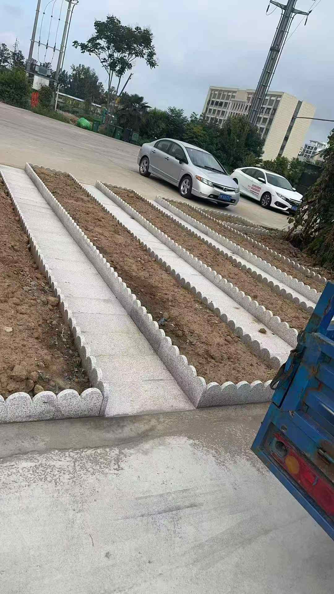 梅州芝麻白花边石